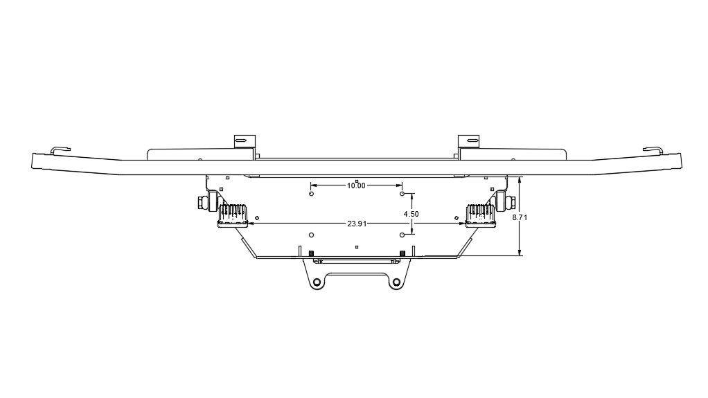 GM Truck (CUCV) - Winch Mount v1.2