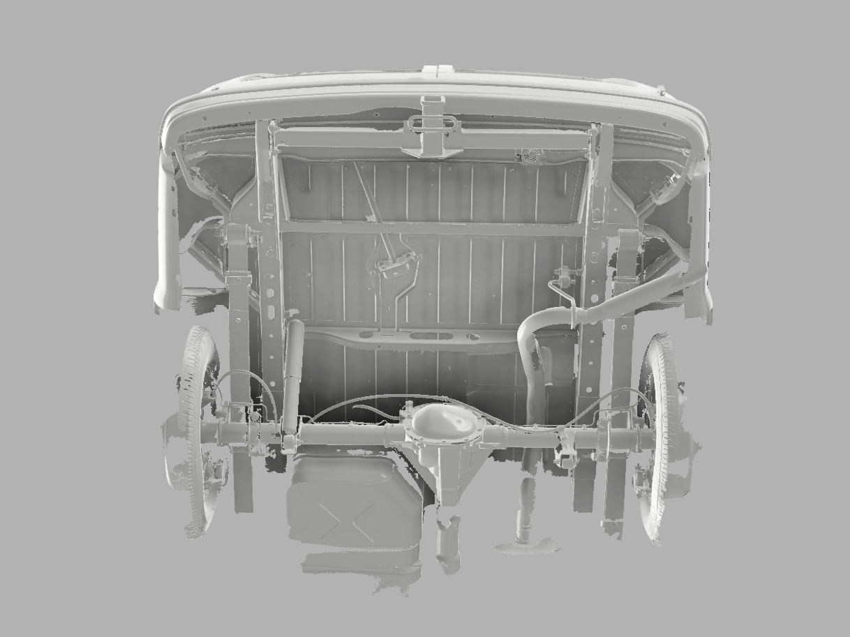 3d Scan - Chevy Astro Cargo Van '05 - Rear_Bottom