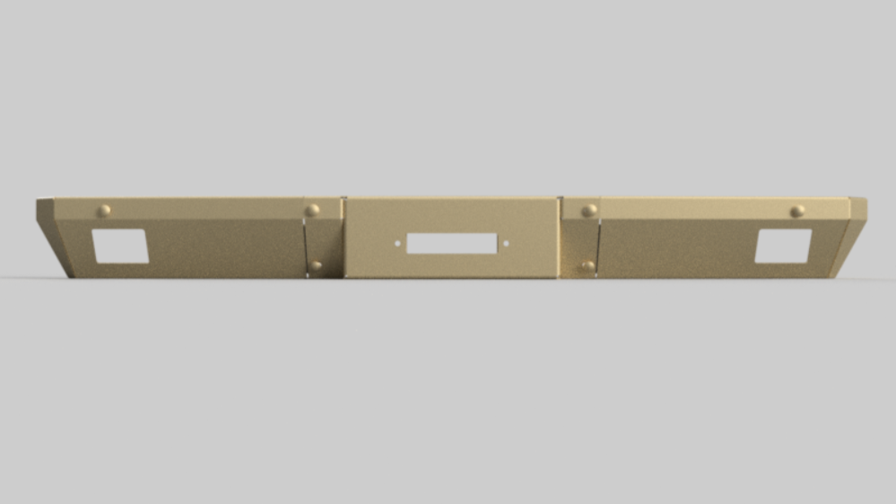 GM Truck '81-'87 ('91) - Front Bumper