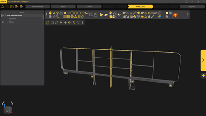 3d Scan - CUCV Brush Guard