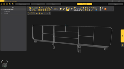 3d Scan - CUCV Brush Guard