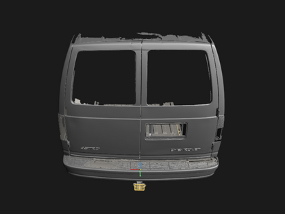 3d Scan - Chevy Astro Cargo Van '05 - Rear_Bottom