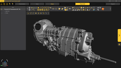 3d Scan - Porsche 915 Transmission (911 '76)