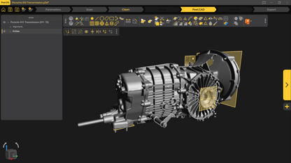 3d Scan - Porsche 915 Transmission (911 '76)