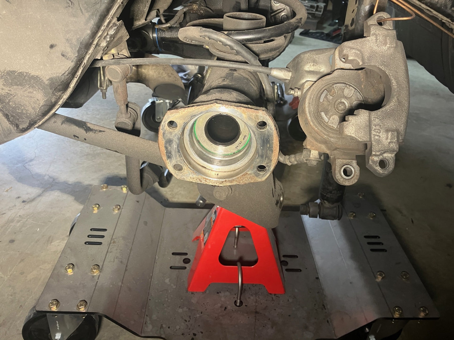 Axle Seal Install Plate - 12 Bolt (Big Ford Housing Ends)