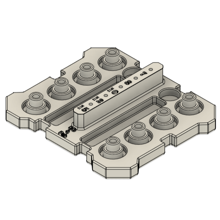 TIG Consumable Holder v1.1 (Husky Square) (Digital Download)