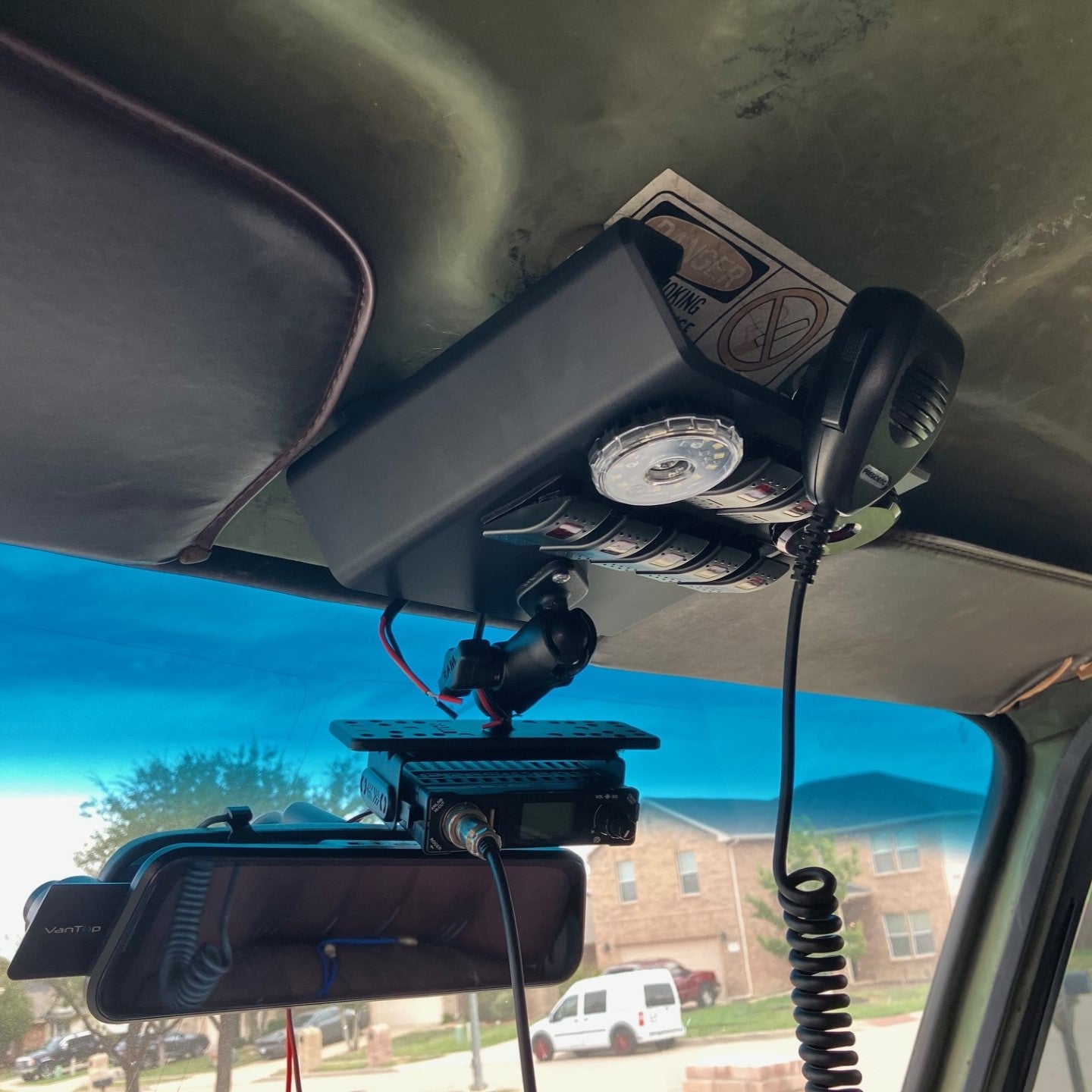 7.5" Overhead Console - ASA Plastic